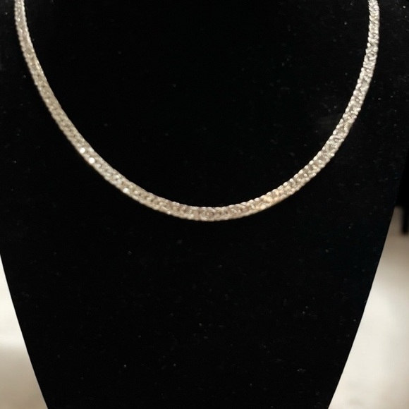 Vintage Sterling Necklace and Bracelet Set - Picture 3 of 6